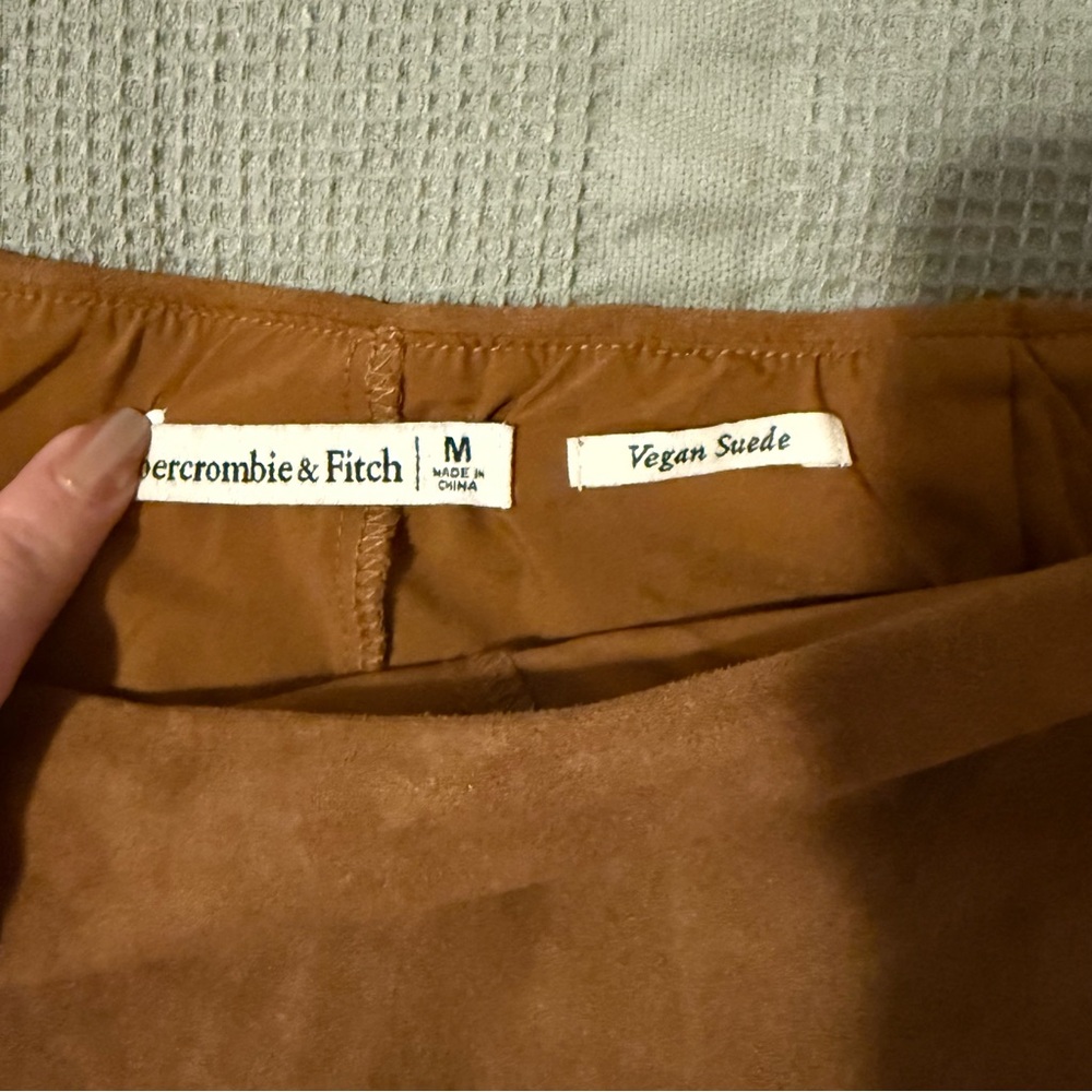 Abercrombie & Fitch Suede Mini Skort - Picture 2 of 2